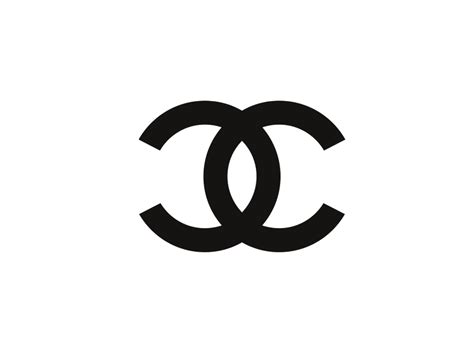 chanel logo zwart|chanel black logo.